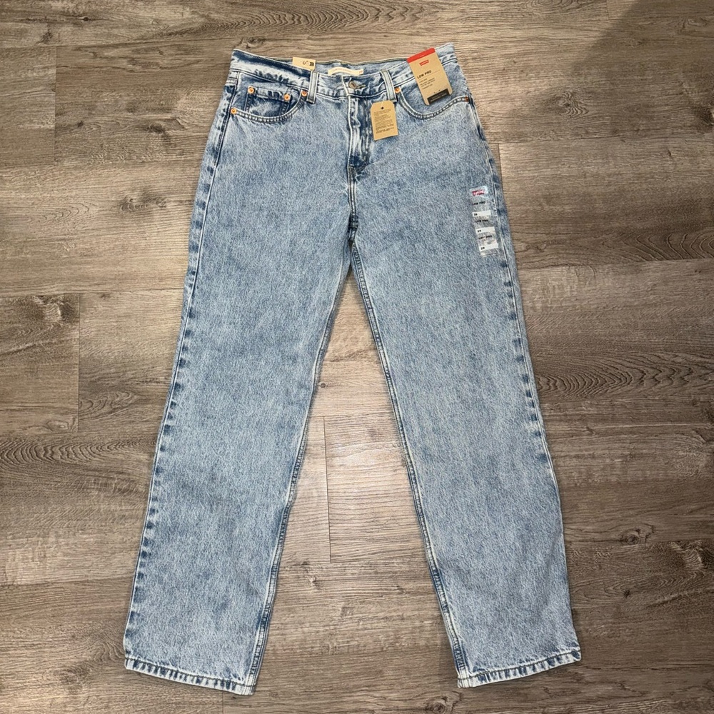 Levi’s low pro straight jeans